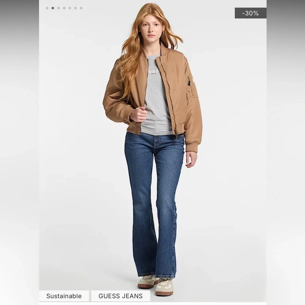 Guess Mid Rise Bootcut Jeans - Picture 12 of 16